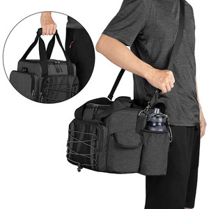 <span class=keywords><strong>Sac</strong></span> de <span class=keywords><strong>bowling</strong></span> fourre-tout à balle unique avec support de balle et poches de rangement supplémentaires - Product Image 6