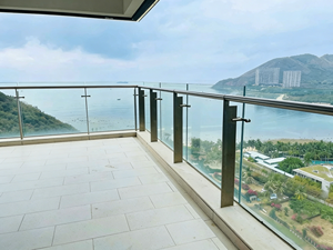 Ringhiera <span class=keywords><strong>in</strong></span> <span class=keywords><strong>Vetro</strong></span> per Veranda, Progetto per Hotel e Uffici, Design di Sicurezza, Balaustra per Terrazza Esterna e Scale - Product Image 3