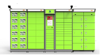 Serrure électronique intelligente transparente 24h/24 et 7j/7 pour la livraison et le dépôt sécurisés de colis