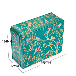 Custom Rectangular <strong>Tin</strong> Box Manufacturers Gift <strong>Cake</strong> <strong>Tins</strong> Food Grade Metal Cookie <strong>Tin</strong> Personalized - Product Image 2