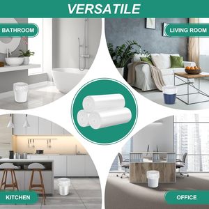 ถุงขยะแบบแบน HDPE ถุงขยะแบบใช้แล้วทิ้ง สำหรับใช้ในครัวเรือนและเชิงพาณิชย์ - Product Image 4