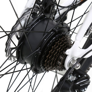 Vélo de montagne électrique TXED, prix de gros usine, moteur brushless 36 V 250 W, 7 vitesses, frein à disque, contrôle intelligent, pour sports de plein air - Product Image 5