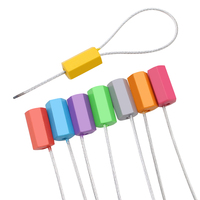 Sello de Seguridad PM-CS3201, Sello de Alambre de Acero Hexagonal a Prueba de Manipulación, Sello de Cable Desechable para Contenedores