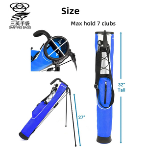 Consegna veloce Sunday Carry on matita piccola borsa da Golf impermeabile in poliestere leggero con supporto - Product Image 2