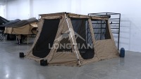 Abacon de protection trapézoïdal pour coin de pièce, avec déflecteur d'angle SBS, résistant au froid, maille intégrale périmétrique, multi-contraintes, OEM