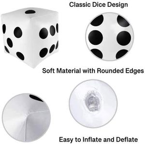 Juguete Inflable Gigante <span class=keywords><strong>de</strong></span> <span class=keywords><strong>Dados</strong></span> <span class=keywords><strong>de</strong></span> PVC con Puntos Negros para Juegos <span class=keywords><strong>de</strong></span> Piscina, Fiestas en la Playa y Actividades al Aire Libre - Product Image 6