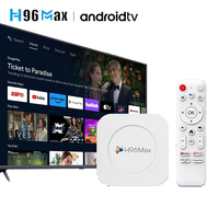 Dispositivo de Transmisión IPTV H96 MAX al por Mayor, Reproductor Multimedia Ott con Internet, Quad Core 4K, Android Premium Inteligente, PROBADO