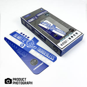 Protector de Pantalla de Vidrio Transparente HD Mate AG sin Bordes, 9H ESD, Borde de Arco Grande Brillante, Antiarañazos para <span class=keywords><strong>iPhone</strong></span> 14 15 16 17 Pro Max - Product Image 3