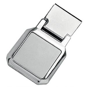 Porte-monnaie en cuir PU de haute qualité avec doublure en fibre de carbone, style simple et luxueux, fermeture pliante - Product Image 1