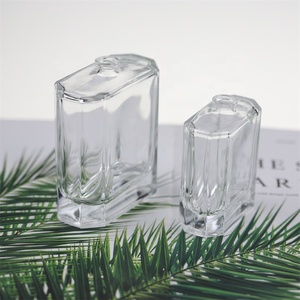 1 pièce, bouteille de parfum de luxe carrée 100ml avec couvercle métallique, en verre, vente en gros - Product Image 5