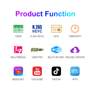 Receptor de TV Satelital Digital Africa GX6605H 1080P con Wi-Fi Integrado, Decodificador IP TV DVB-S2, Compatible con HEVC/H.265, Cc Cam <span class=keywords><strong>Iks</strong></span> - Product Image 3