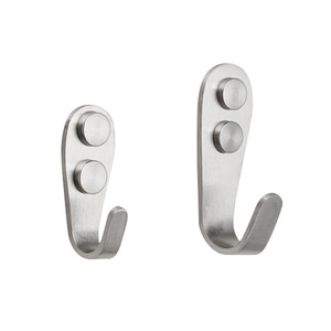Porte-manteau simple en acier inoxydable Yadingdi, finition brossée, pour la maison, l'hôtel, la salle de bain - Product Image 1