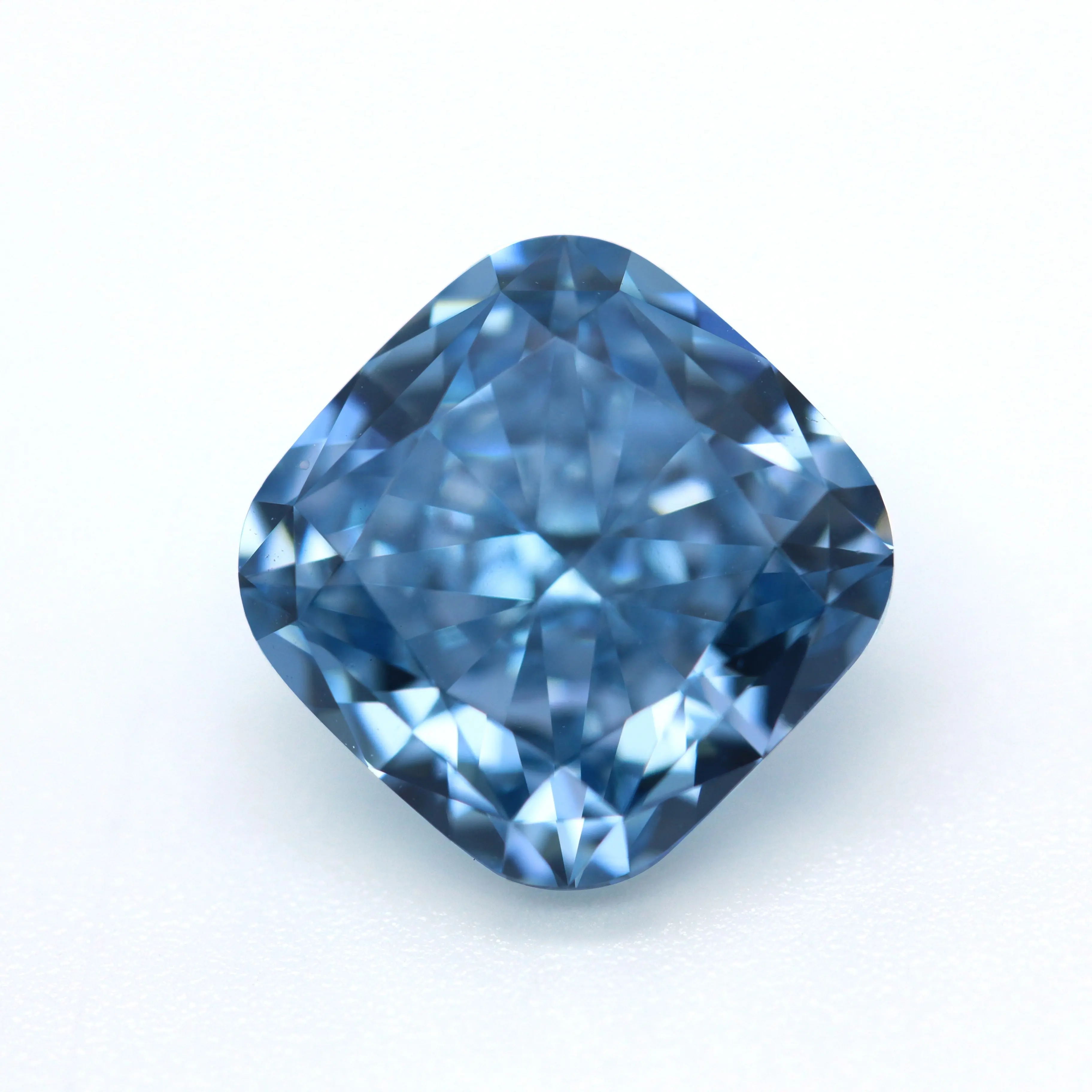 ブルーHPHTCVDラボ成長ダイヤモンドラウンドカットラボ作成ルーズダイヤモンドジェムストーン工場価格卸売