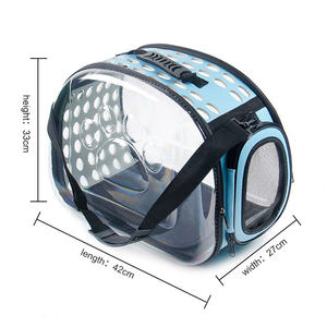 Hazır stok taşınabilir nefes şeffaf evcil hayvan taşıyıcı çanta-seyahat için yeni stil evcil hayvan sırt çantası taşıyıcı evcil hayvan çantası taşıyıcı - Product Image 5