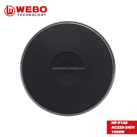 Kompor listrik Mini pelat panas 145mm 1000W 230V pemanas Gas Hob kompor pemanas elemen pemanas air Boiler dengan sertifikat TUV