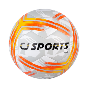 Balón de fútbol CJ Sports de alta calidad, tamaño 5, duradero, de PVC y cuero, cosido a máquina, fútbol de entrenamiento de Vietnam - Product Image 1
