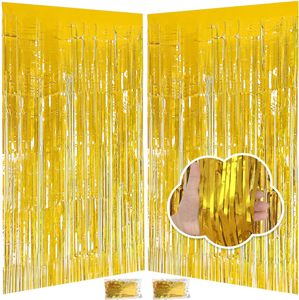 Cortinas de Flecos Metálicos Verdes para Decoración de Fiestas Temáticas de <span class=keywords><strong>Jungla</strong></span>, Telón de Fondo para Cabina de Fotos, Decoraciones de Cumpleaños - Product Image 5