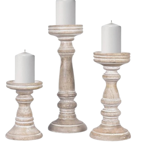 Factory <b>Sales</b> Indoor <b>Christmas</b> <b>Decorative</b> Wooden Handmade Classic Design Candle Holder for Home Lighting Accessories - Product Image 2