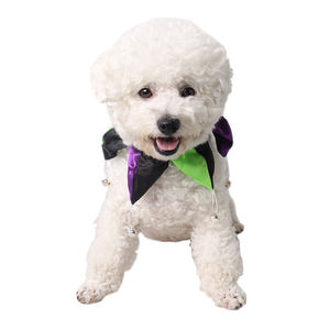 Collier pour chat et chien en satin écologique et durable pour Halloween, motif uni amusant et original pour costume de fête, accessoire pour animaux de compagnie pour déguisement de <span class=keywords><strong>clown</strong></span> - Product Image 6