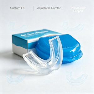 Protège-dents sur mesure anti-ronflement, dispositif réutilisable pour le bruxisme nocturne, améliore la respiration et le sommeil - Product Image 3