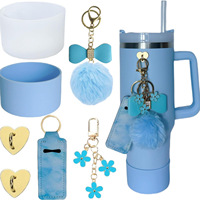 Halloween Fleurs Couverture De Paille Lettre Initiale Charme Creative Décoratif Pendentif Suspendu Pour 40oz Tasse À Eau Et Gobelet Tasse