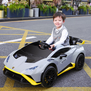 <b>Lamborghini</b> Ride On <b>Car</b> Electric 4 Wheel Kids Toy Vehicle <b>Remote</b> <b>Control</b> Drift <b>Car</b> For Children Age 8 13 Years - Product Image 4
