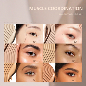 DEROL naturel Nude crème correcteur Palette crayon liquide hydratant pour le contour de la peau du visage couvre les marques d'acné minéral foncé - Product Image 4