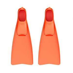 Precio de fabricante Diseño de pie completo Blanco Negro Rosa Aletas para adultos Buceo Aletas de natación largas Aletas de entrenamiento Natación - Product Image 1