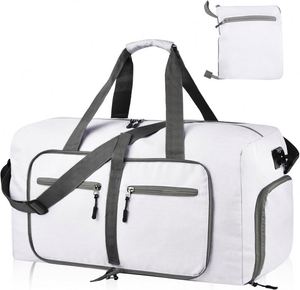 Free Sample <b>Foldable</b> Duffel Bag Gym Tactical Travel Hiking Trekking Sports Bag With <b>Shoes</b> Compartment - Product Image 3