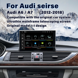 Reproductor de DVD para Auto con Sistema Android 13 de 9 Pulgadas y 8 Núcleos, Navegación GPS Multimedia, Carplay para <span class=keywords><strong>Audi</strong></span> A6 C7 A7 2012-2018 - Product Image 2