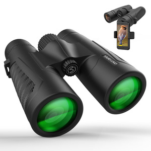 Whale Shark 12x42 High Magnification Night Vision Binoculars For Outdoor Use With Phone Adapter - Product Image 1
