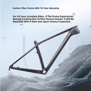 <span class=keywords><strong>SAVA</strong></span> Dika2.0 Carbonfaser-Rahmen 27,5/29-Zoll Mountainbike 18-Gang Offroad-Rennrad <span class=keywords><strong>MTB</strong></span> für Erwachsene - Product Image 5