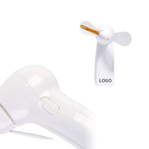 Ventilador de Mano LED Personalizado con Mensaje y Logotipo, Mini, Portátil, con Luces Intermitentes, para Regalos Promocionales - Product Image 3