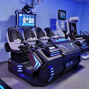 Simulateur de course automobile et de moto 9D VR en salle avec cadre métallique pour usage domestique, éducatif et commercial - Product Image 6