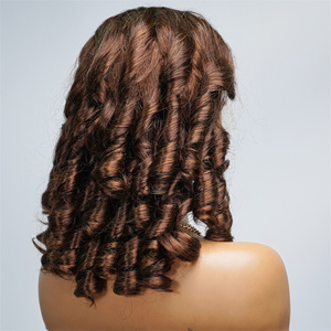 Peluca de <span class=keywords><strong>Cabello</strong></span> Rizado Fumi Personalizada <span class=keywords><strong>para</strong></span> <span class=keywords><strong>Cabello</strong></span> con Rizos Tipo Rosa, con Encaje, 150% de Densidad, <span class=keywords><strong>Cabello</strong></span> Humano Vietnamita 100%, Extensiones de <span class=keywords><strong>Cabello</strong></span> Natural Negro - Product Image 1