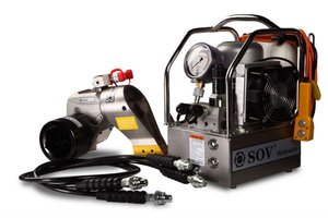 ประแจแรงบิดไฮดรอลิก HYTORC รุ่นเดียวกัน  วัสดุสแตนเลสและอะลูมิเนียมไทเทเนียม 220V 183-1837 นิวตันเมตร 700 บาร์ หัวสี่เหลี่ยม - Product Image 2
