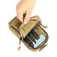 Petit sac à outils Molle personnalisé organisateur pour couteau lampe de poche téléphone pochette tactique EDC