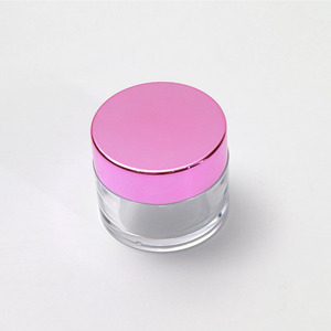 Venta caliente Etiqueta Privada tarro vacío 1oz Ps <span class=keywords><strong>rosa</strong></span> tarro - Product Image 1