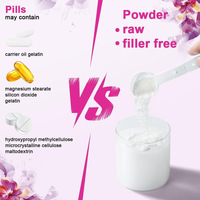 Poudre de peptides de collagène multi-types I, II, III, V, X, provenant de bovins nourris à l'herbe et élevés en pâturage, sans arôme, avec vitamines C et E, acide hyaluronique, 907g