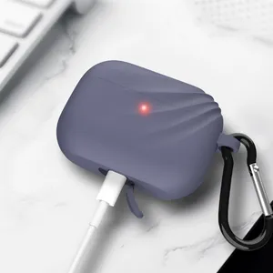 Volledige Beschermende siliconen case voor Airpod 3 Schokbestendig Siliconen Huid met Sleutelhanger voor Airpods Pro