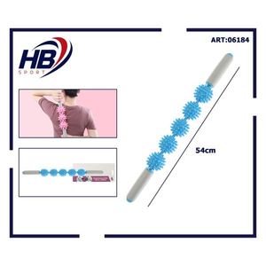 ไม้กดจุดนวด 5 ลูก สีฟ้า ขนาด 54 ซม. - สินค้าพรีเมียมในหมวดหมู่ ลูกบอล ไม้กดจุด และลูกกลิ้ง - Product Image 1