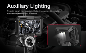 4.3 "TFT-LCD Modular nội soi kiểm tra máy ảnh 6.5mm dual-ống Kính 720 ° xoay khớp nối video ghi analog Analog - Product Image 4