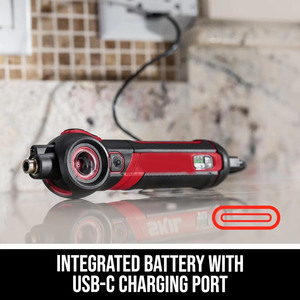 Tournevis industriel rechargeable <span class=keywords><strong>SKIL</strong></span> 4V à tête pivotante, réglage du couple, câble de charge USB-C, 28 embouts, étui de transport - SD5619-02 - Product Image 6