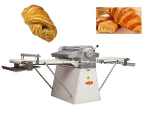 Commerciële Brooddeeg Sheeter Elektrische Gebak Sheeter Machine Prijs/Pizzadeeg Sheeter Voor Voedselverwerking Te Koop