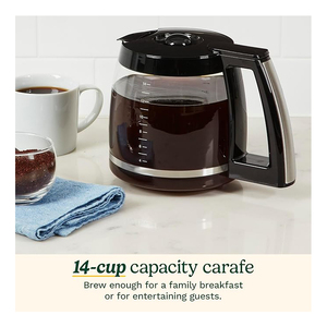 14-Tassen Ersatzkanne aus Hochwertigem Borosilikatglas für Cuisinart Kaffeemaschine Transparenter Amerikanischer Filterkaffee-Behälter - Product Image 4