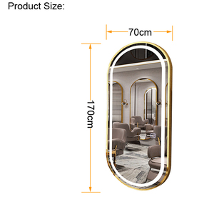 Miroir led de fabricant de meubles pour <span class=keywords><strong>salon</strong></span> de beauté