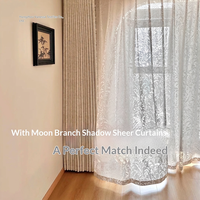 Rideaux occultants Morris en jacquard floral chenille, style français haut de gamme, sur mesure pour lucarne, hiver, salon, chambre, 70-90% occultation