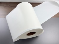 Séparateur en papier glassine blanc en rouleau, sans peluches, jetable, largeur personnalisée, pour salle blanche, pour l'emballage de plaquettes de silicium