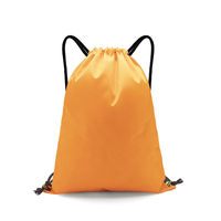 Nylon Sports Gym Sac à cordes étanche Sac à dos à cordon pour hommes femmes