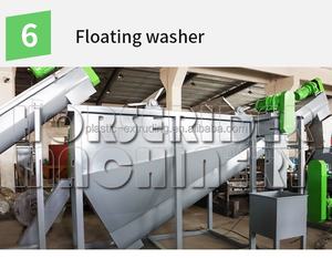 من مصنع رقائق الحيوانات الأليفة المعاد تدويرها ، زجاجة نقية من الحيوانات الأليفة مغسولة بالحارة - Product Image 6